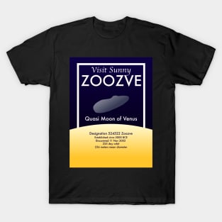 Zoozve solar system travel poster T-Shirt